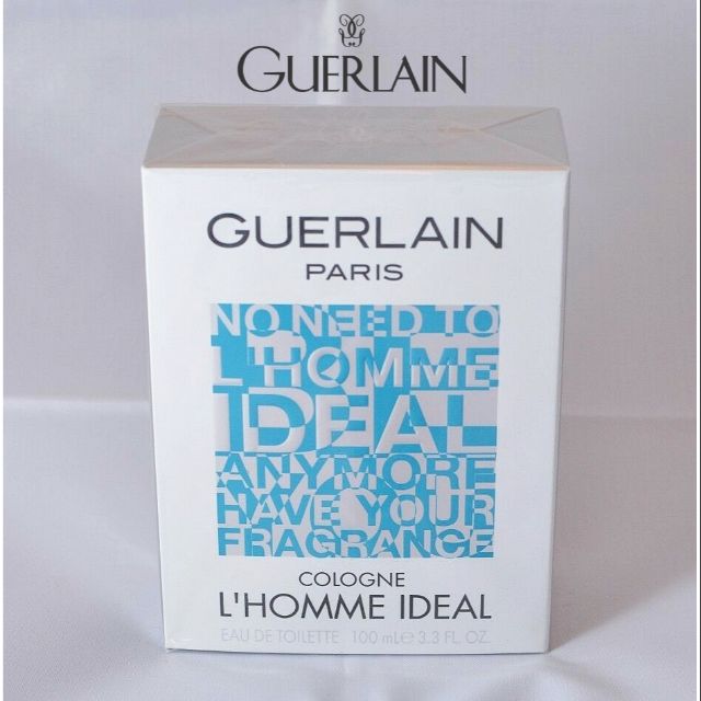 Guerlain L'Homme Ideal Cologne Edt For Men 100 ml. ( กล่องซีล )