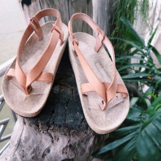 Leather Sandals ใส่ได้ทั้งแบบรัดส้นและรองเท้าแตะ