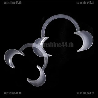【sunshine44】ที่เปิดปาก พลาสติก รูปตัว C สําหรับเปิดปาก แก้ม 2 ชิ้น
