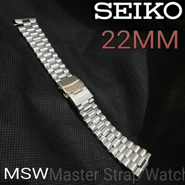 สายนาฬิกาข้อมือ สายโซ่ ขนาด 22 มม. สําหรับ Seiko Diver Skx007 Skx009 7002 6309 22 มม.