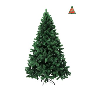 ต้นคริสต์มาสเจอซี่แบบกิ่งหนาเป็นพิเศษ 7 ฟุต  มี 2 สี สีเขียว และ สีขาว (Christmas Tree Jersey 7F Green and White)