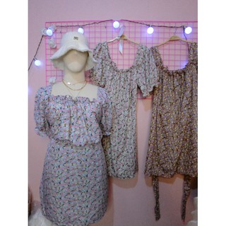 พร้อมส่ง เดรสสาวอวบอ้วนอก40-56