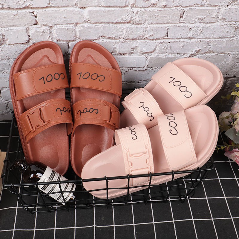 Fshoes 🍄 รองเท้าแตะผู้หญิงยางนิ้มใส่สบายสีสวยไม่เอ้าท์แน่นอน