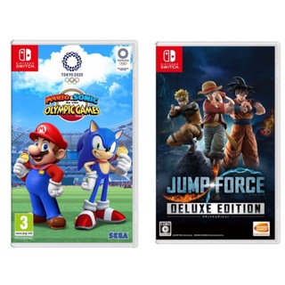 Mario &amp; Sonic at the Olympics 2020 + Jump Force Deluxe (Nintendo Switch ID)