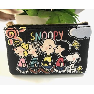 SNOOPY 5 B    กระเป่าใส่เหรียญ กระเป่าใส่แบงค์ ซองซิป ลาย SNOOPY 5 b   สนูปปี้ b   ขนาด 6.5 x 10.5 CM ผลิตจาก mnn