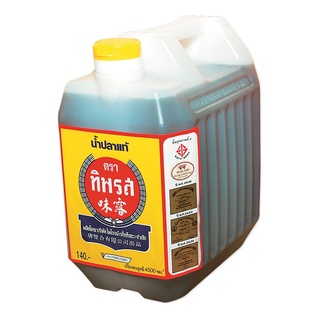 โปรโมชัน! ทิพรส น้ำปลาแท้ ฉลากสีเหลือง 4500 มล. Tiparos Fish Sauce 4500 ml