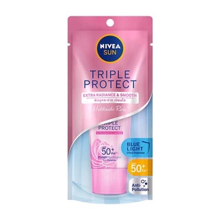 Nivea Sun triple protect extra radiance smooth SpF50+ PA+++ 15ml