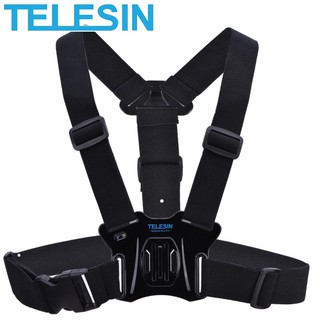 Telesin สายรัดหน้าอก สายรัดหน้าอก สายรัดข้อมือ GoPro 11 10 9 8 7 6 5 / Insta360 ONE / DJI OSMO ACTION 2 กล้อง