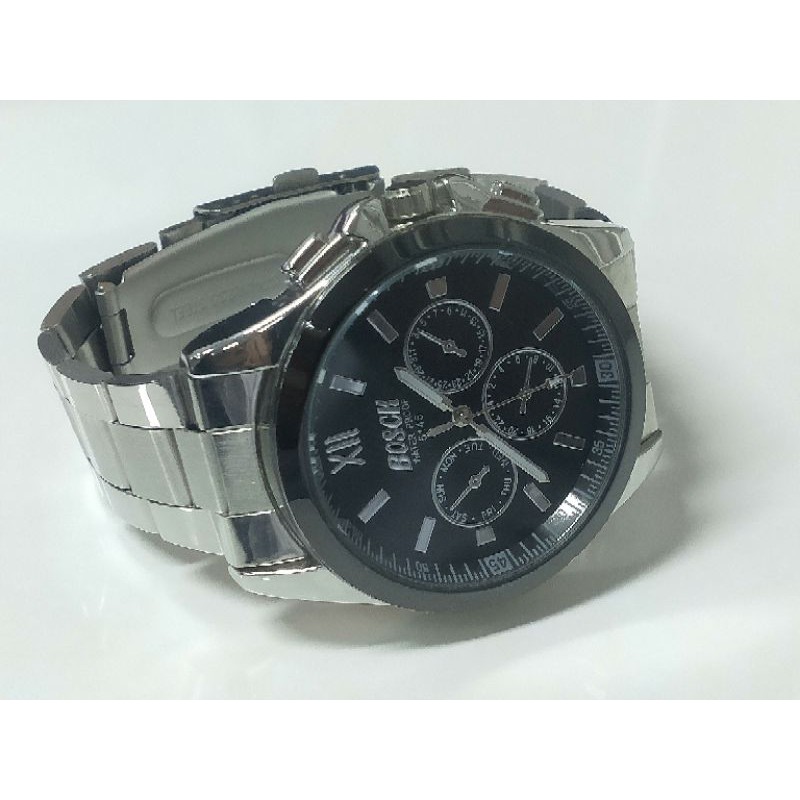 Bosck นาฬิกาข้อมือสายสเเตนเลสมือสอง