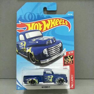 รถเหล็ก Hot wheels 49 FORD F1 (ib015)