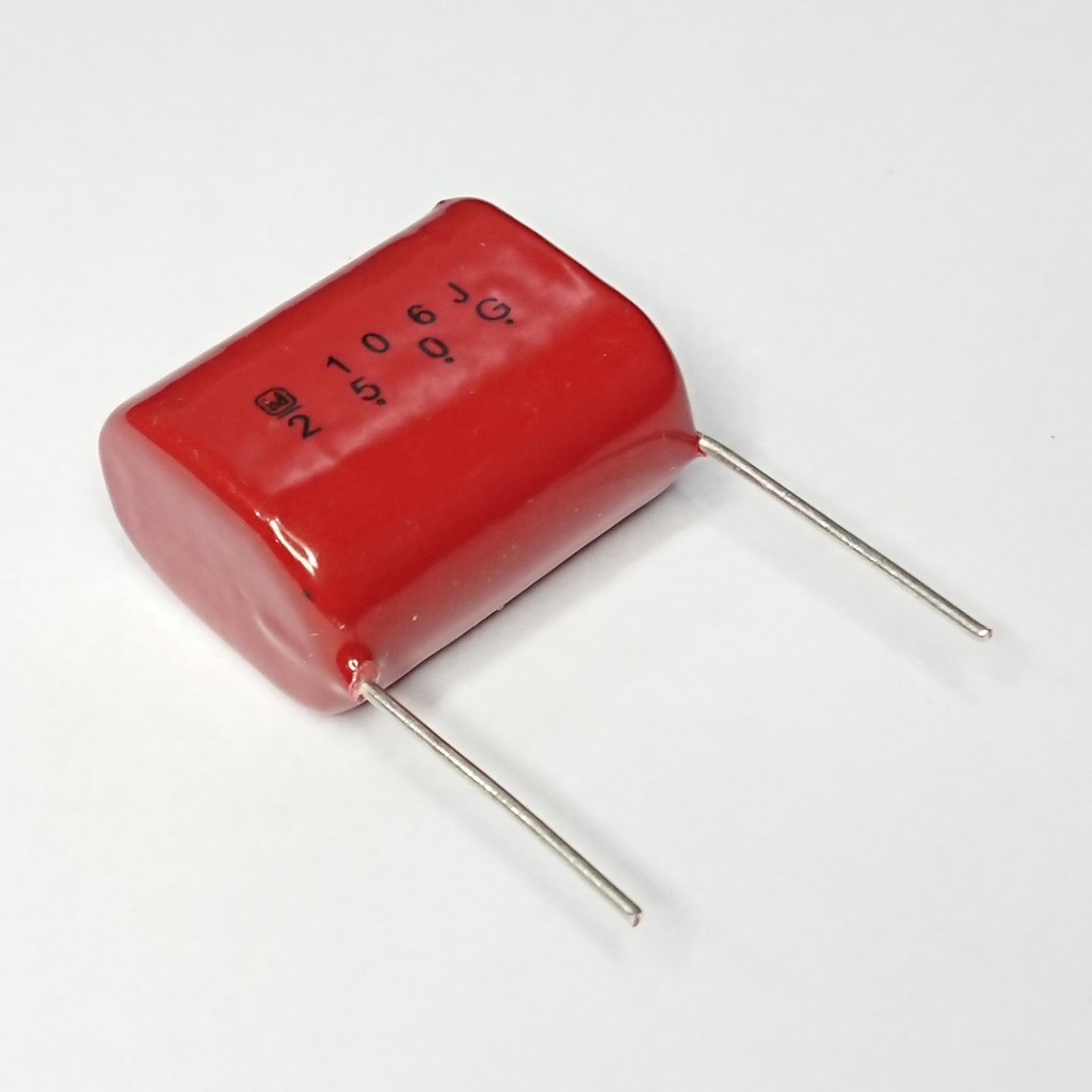 C Film Mylar ซีไมล่า 10uF 250V ยี่ห้อ Panasonic