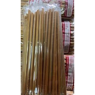 หลอดตรง 6 มิล ปลายแหลม ยาว 21 ซม สีทอง/ดำ/น้ำตาล ตราปลาคาร์ฟ (100 เส้น/ห่อ) **จำหน่าย ปลีก และยกลัง**