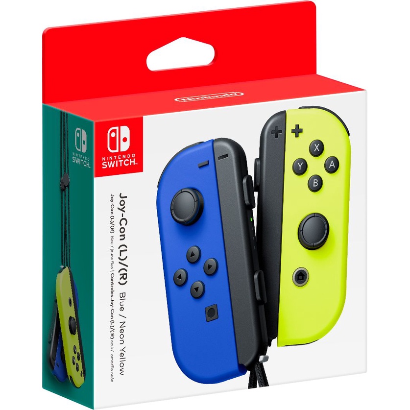 Joy-Con สีน้ำเงิน-เหลือง Nintendo Switch (Joy-Con Switch)(จอยcon Switch)(จอยคอน Switch)(Nintendo Controller)
