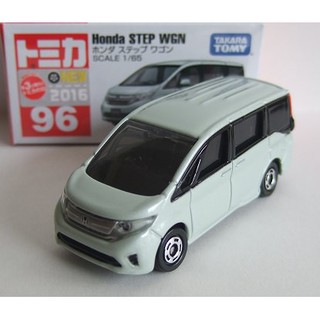 รถเหล็ก โมเดลรถ Tomica No.96 Honda Step WGN