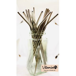 Stainless steel straw หลอดแสตนเลส