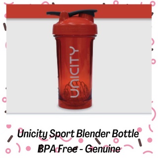 ๊Unicity Blender Bottle Radian Stain and Odor Resistant ของเเท้ โปรตีนShaker ขนาด 500มล ของเเท้ เเก้วใสฝาเเดง/ ขาว/ ฟ้