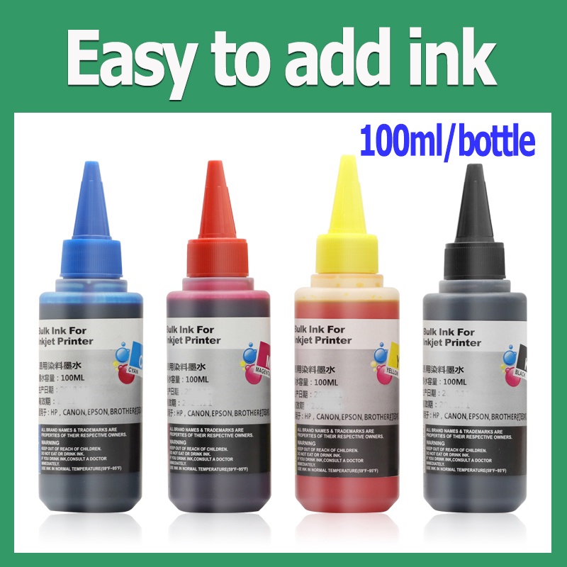 hp 63xl hp 680xl หมึก hp 63 hp 680 สีดำ hp63 hp680 hp63xl hp680xl หมึกรีฟิลเหมาะสำหรับ Hp 1112/2130/