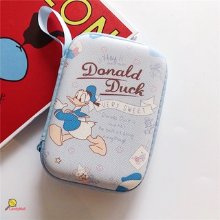 พกพาลายการ์ตูนโดนัลด์ดั๊กสนูปปี้สุดน่ารัก กระเป๋าใส่เหรียญ case bag