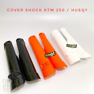 ฝาครอบโช๊คอัพหน้า Ktm 250 HUSQY