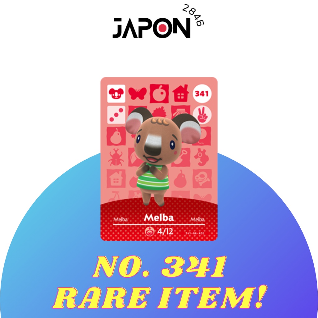 Animal Crossing Amiibo cards No.341