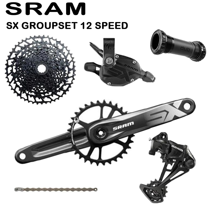 ชุดเกียร์ SRAM SX Eagle Groupset Eagle DUB 12-speed Groupset 11-50
