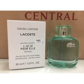 Lacoste L.12.12 Pour Elle Natural EDT 90ml Tester