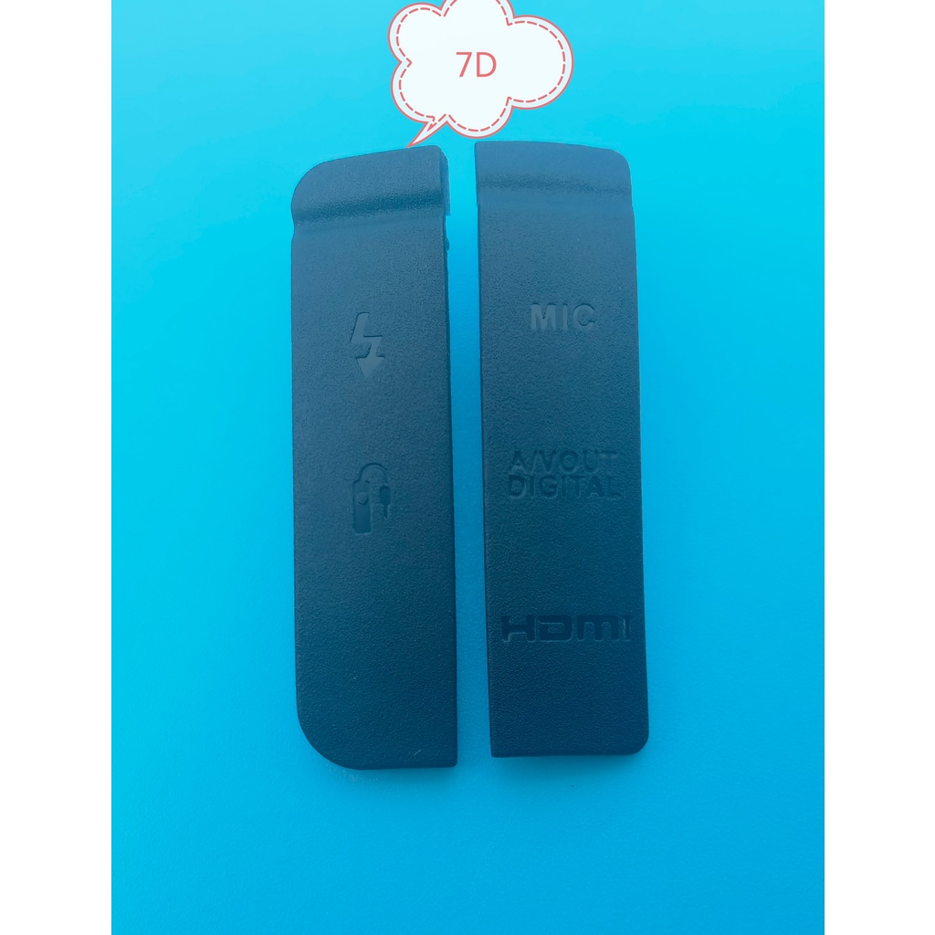 ใหม่ USB/HDMI DC IN/VIDEO OUT ยางประตูด้านล่างสําหรับ Canon 5D 7D 60D 70D 80D 77D 800D 550D 600D 1100D 1200D กล้องดิจิตอลซ่อม Part