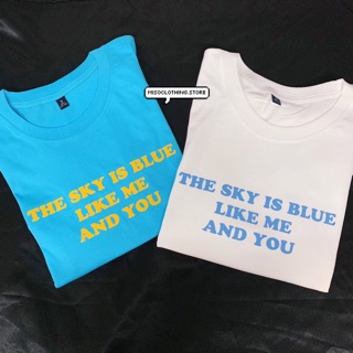 "Like me and you" เสื้อยืดสกรีน สวมใส่สบาย