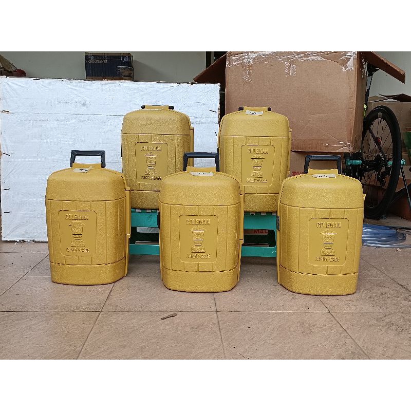 เคสตะเกียง Coleman สีเหลือง (เคสหอย)