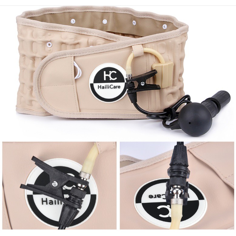 (สินค้ามีพร้อมส่ง)เข็มขัดพยุงหลังแบบสูบลม พยุงเอว Back Support Belt บล็อคหลัง แบบสูบลม - รูปที่ 2