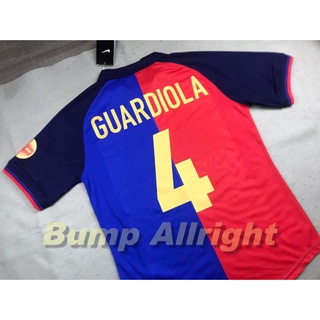 Retro : เสื้อบอลย้อนยุค Vintage บาเซโรนา Barcelona Home 1999 + 4 GUARDIOLA, 7 FIGO, 11 RIVALDO, 21 LUIS ENRIQUE !!