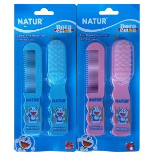DOREMON ชุดหวีแปรงสำหรับเด็ก แบรนด์ NATUR