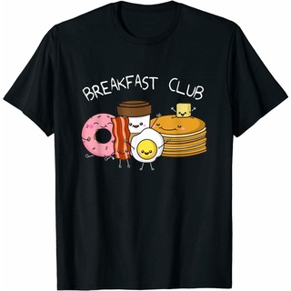 เสื้อยืด ผ้าฝ้ายแท้ พิมพ์ลาย Vine Breakfast Team น่ารัก แฟชั่นใหม่ ของขวัญสําหรับเด็กS-5XL