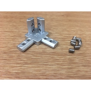 3 ways bracket for Aluminium profile 2020