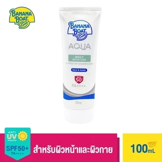 Banana Boat Aqua Daily Moisture Face & Body Sunscreen lotion SPF50+ PA++++ (100ML.) AFB22