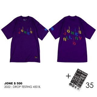 Tee JONE500 คลอเล็คชั่นล่าสุด เสื้อยืดสกรีนลาย 2022 Collection 33-37