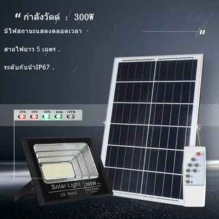 โคมไฟโซล่าเซลล์ โคมไฟถนน โคมไฟติดผนัง โคมไฟสปอร์ตไลท์ Solar Light ไฟสปอตไลท์ กันน้ำ ประหยัดพลังงาน