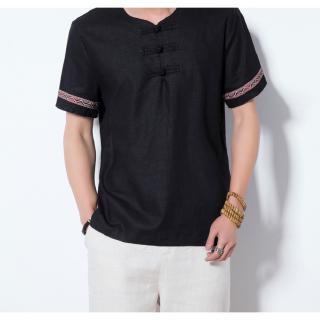 ผ้าฝ้ายคอรอบชาย product from cjdropshipping