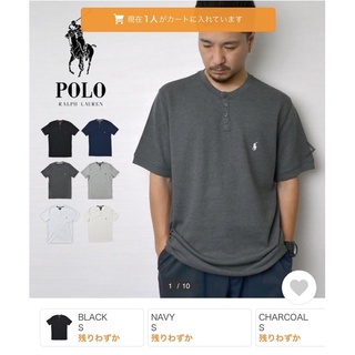 เสื้อยืดคอกรม มีกระดุม โปโล ราล์ฟ ลอเรน POLO RALPH LAUREN