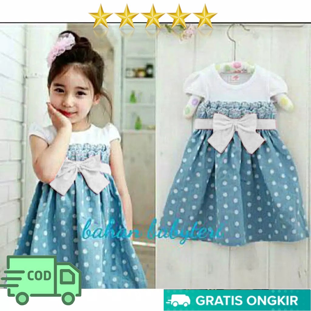 VISION ONLINE - PINGKAN KID DRESS/ LATEST, CURRENT, KOREAN 3-YEAR-OLD GIRLS DRESS