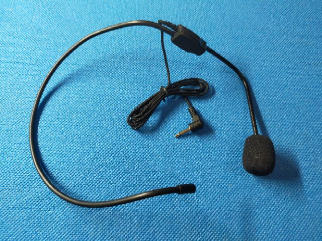 ไมค์ ไมโครโฟนคาดหัว สำหรับลำโพงช่วยสอน headworn 3.5mm ไมค์คาดหัว คล้องหู คาดศรีษะ ลำโพงพกพา