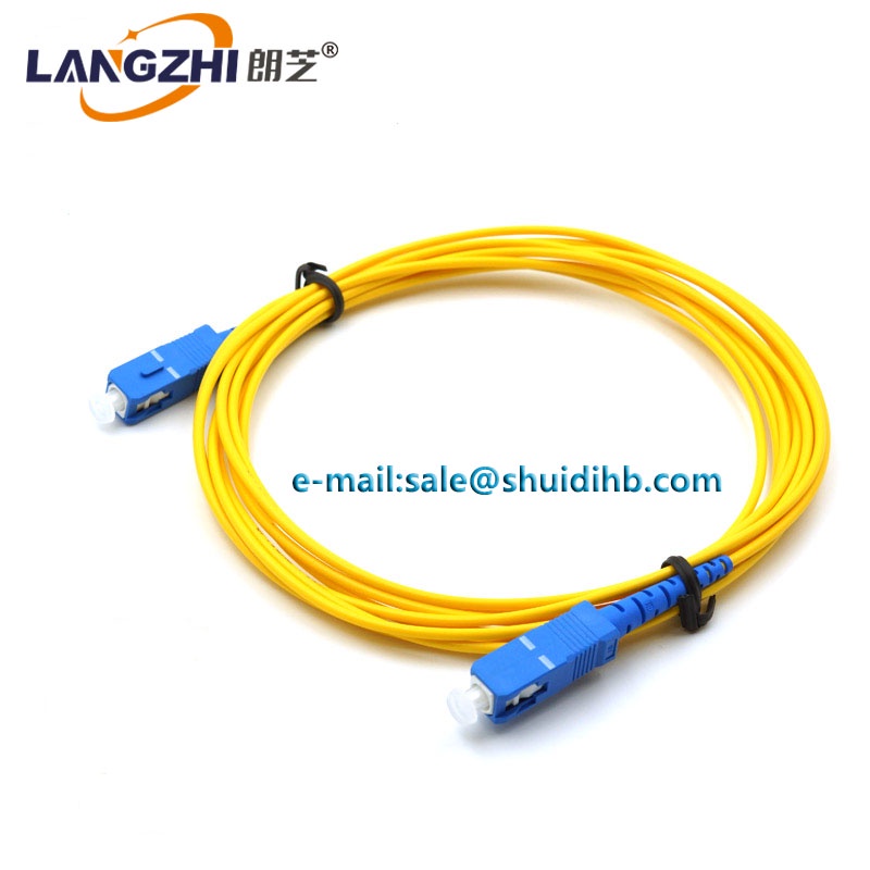 10pcs/bag SC UPC 3m Simplex Mode Fiber Optic Patch Cord Sc Upc 3m 2.0mm Or 3.0mm Ftth Fiber Optic Ju