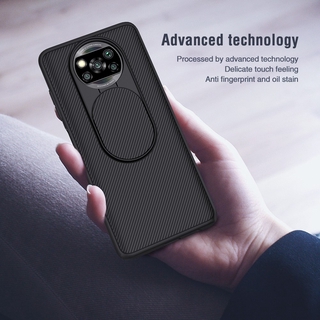 Camera Protection Case Xiaomi Poco X3 NFC Pro M3 Casing Slide CamShield Back cover Global Version cases
