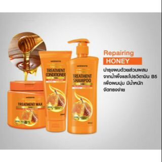 SHAMPOO &amp; TREATMENT CONDITIONER : Honey