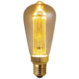 หลอด LED หลอดไฟ LED HI-TEK RETRO ST64 3 วัตต์ E27 WARMWHITE