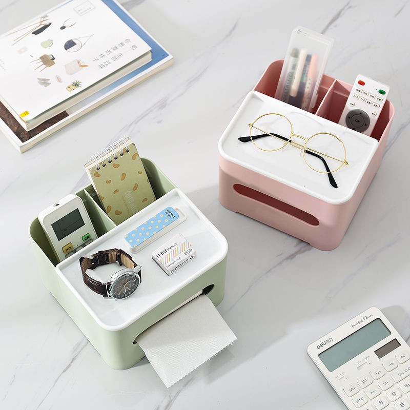 Tissue Box Desktop Storage Living Room Dining Coffee Table Nordic ...