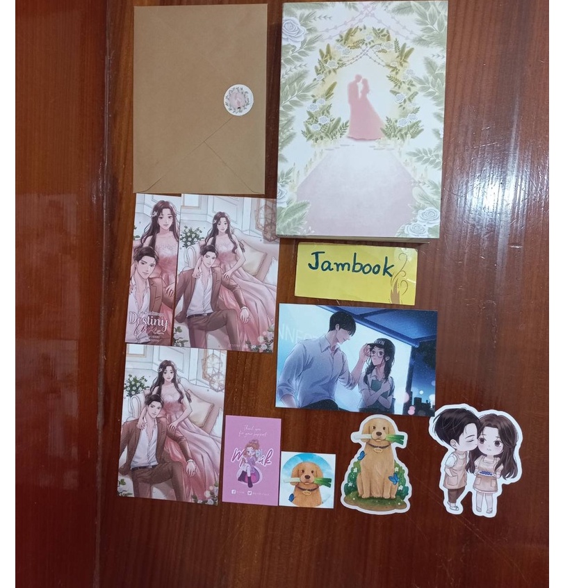 DESTINY LOVE ห้ามใจไม่ให้รักคุณ  ผู้แต่ง   MINNIK  สภาพหนังสือ 95%