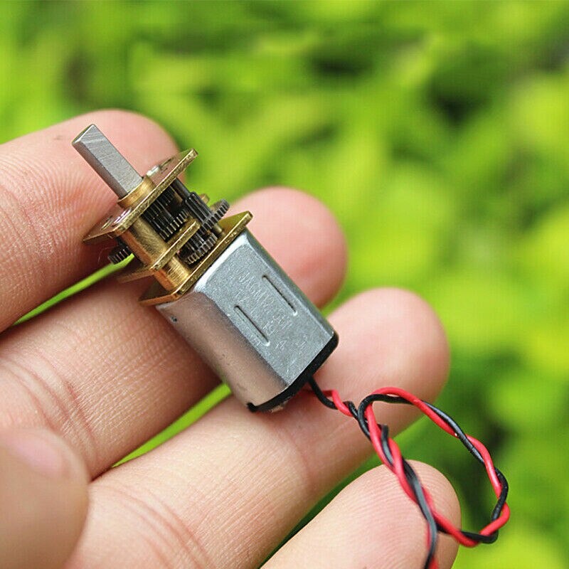 Micro N20 Gear Motor DC 3V 3.7V 6V 9V 36108RPM Slow Speed Miniature