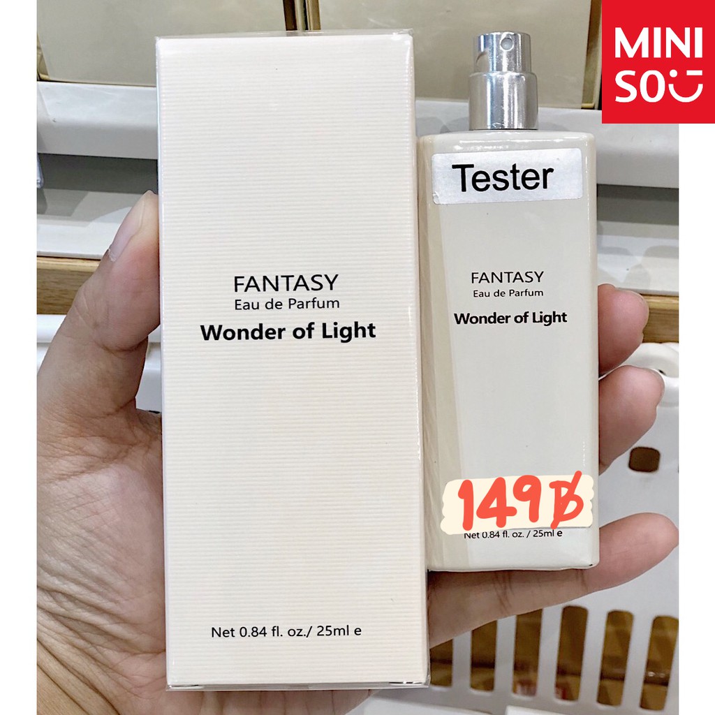 [พร้อมส่ง] น้ำหอม MiniSo FANTASY Edu de Perfume -Wonder of light- 25ml.