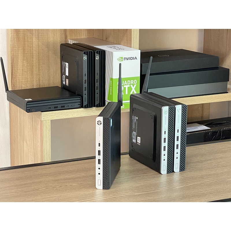 HP ProDesk 600 G5 Desktop Mini i7-9700T SSD 256GB M2 RAM16GB Win 10 Pro สินค้ามือสอง